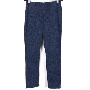 Soft Surroundings Jean Leggings Jegging‎ Floral Capsule Casual Minimal MEDIUM